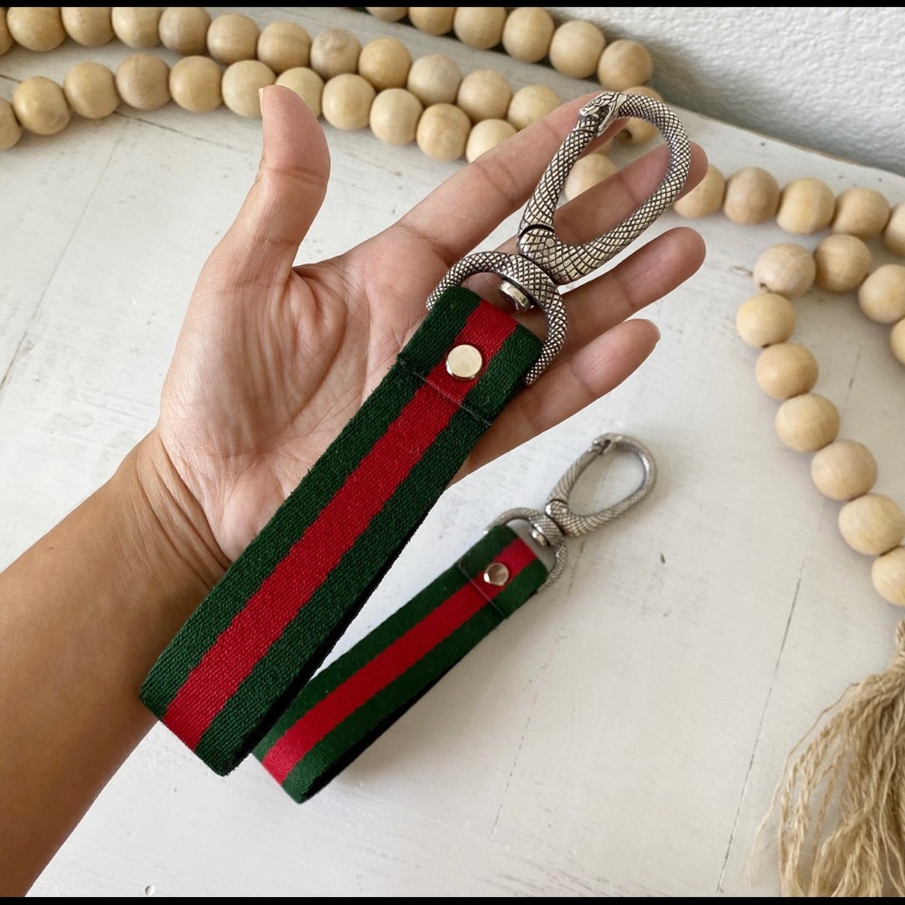 Authentic Repurposed Large Snake Gucci Fob Clasp